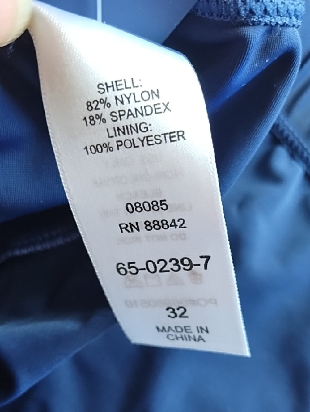 Swimsuits For All Navy swim capri - Picture 4 of 5